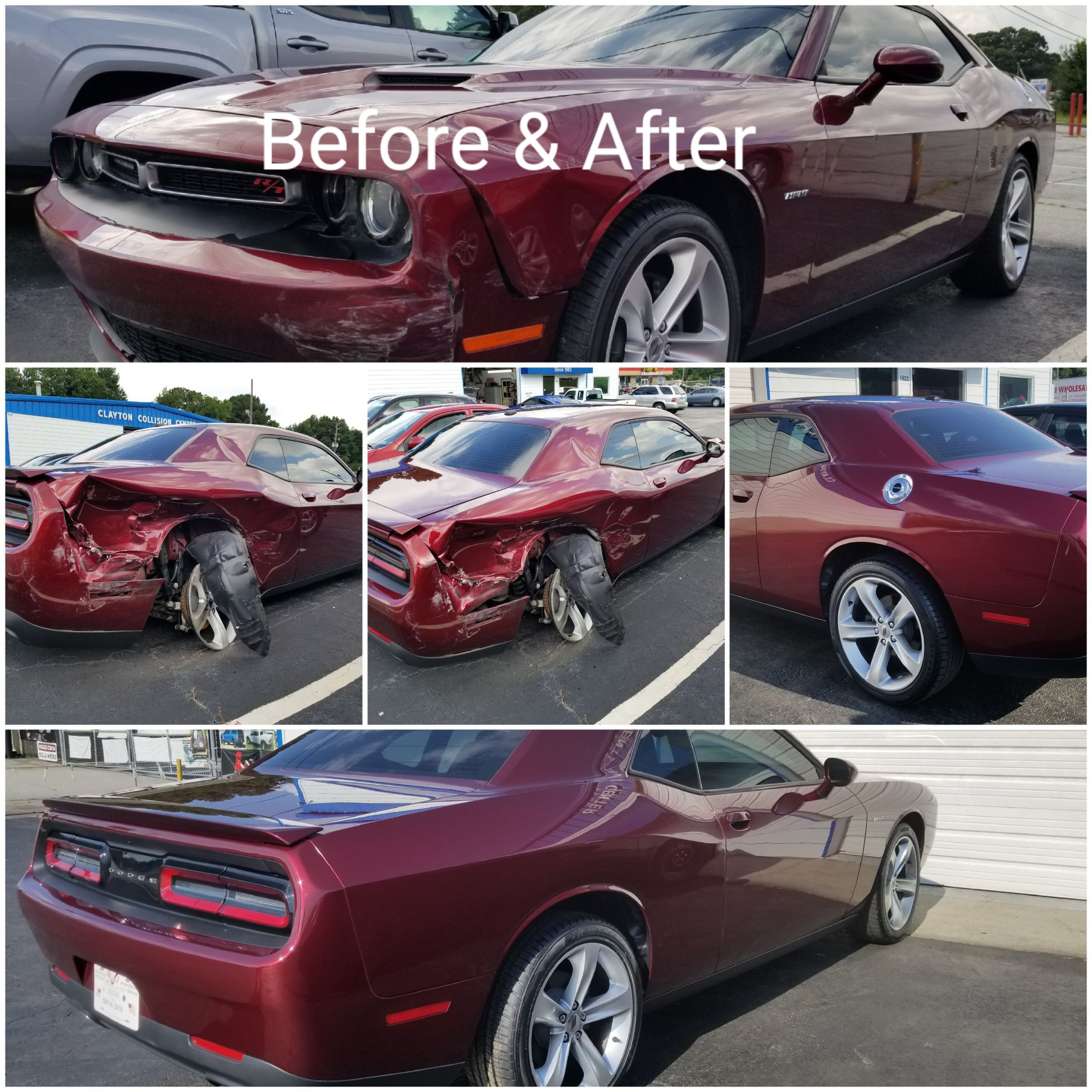 Before & After Car Repair